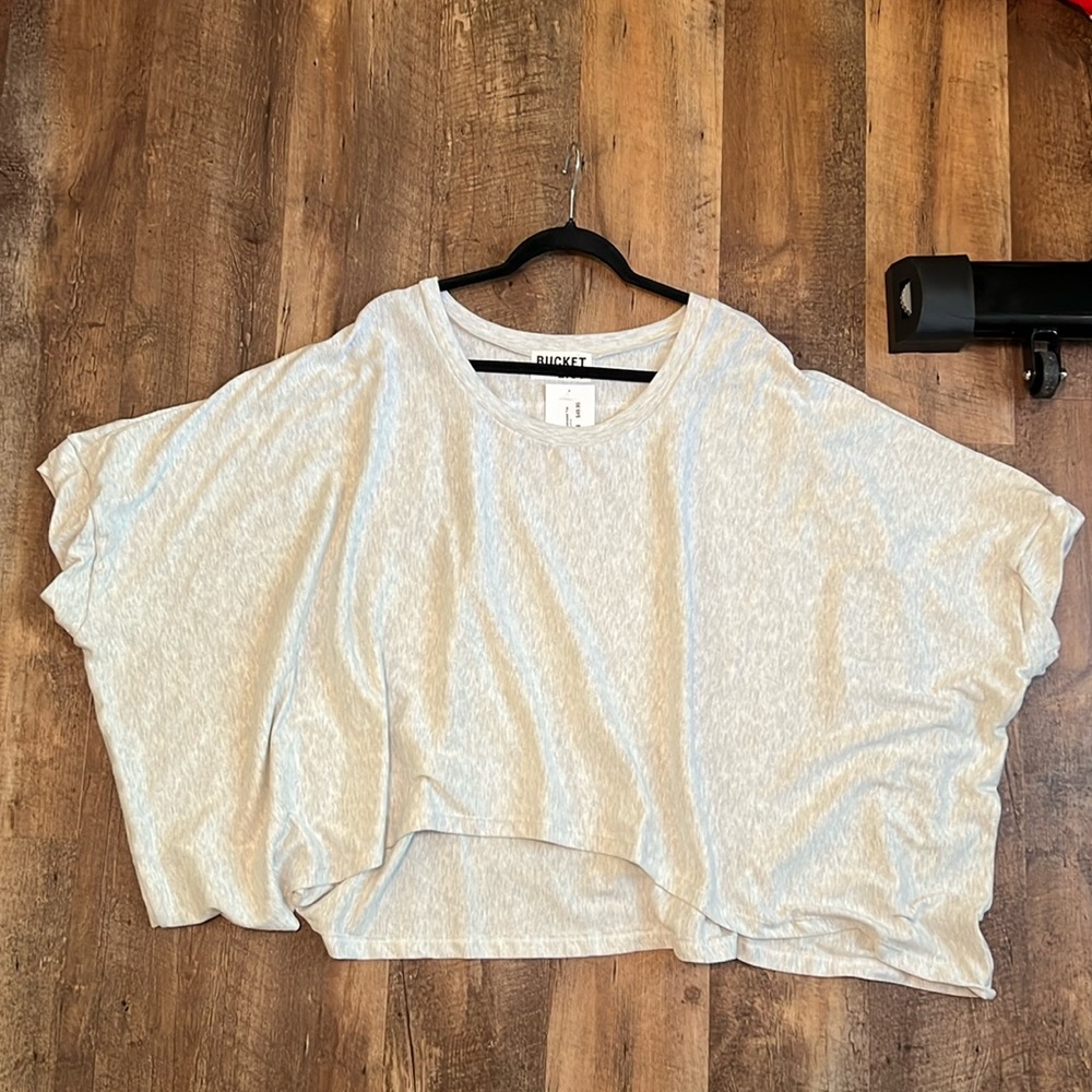 Bucket List Cloud Twist Top Dolman Sleeve Kimono Style
